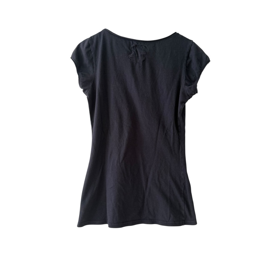 H&M Navy Graphic Tee Women’s Size Medium - Picture 2 of 6